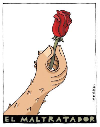 El maltratador