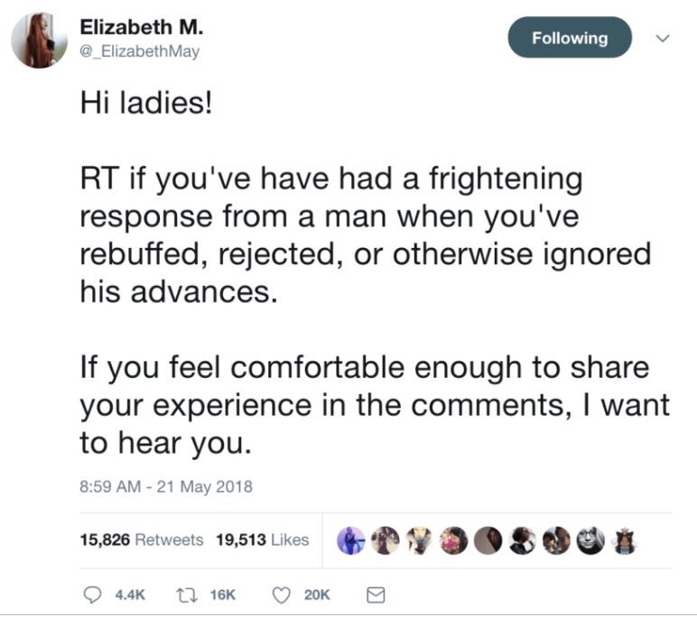 16 historias espantosas que les han ocurrido a mujeres tras rechazar a un hombre