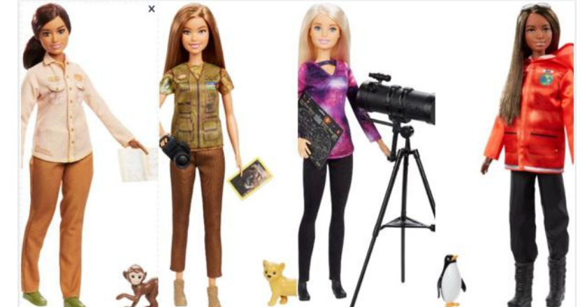 Así son las nuevas Barbies inspiradas en «mujeres reales»