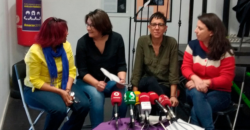 Españolas preparan Huelga Feminista del 8 de marzo