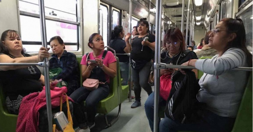 Se siente 91% de mujeres inseguras en el transporte