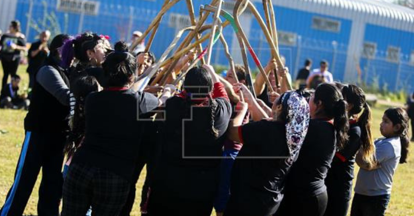 Las mujeres mapuches buscan liberarse del machismo con el deporte tradicional