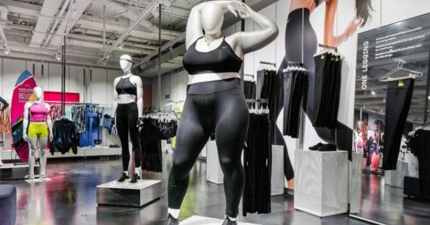 Nike comenzó a incluir maniquís plus size porque las gordas hacemos ejercicio