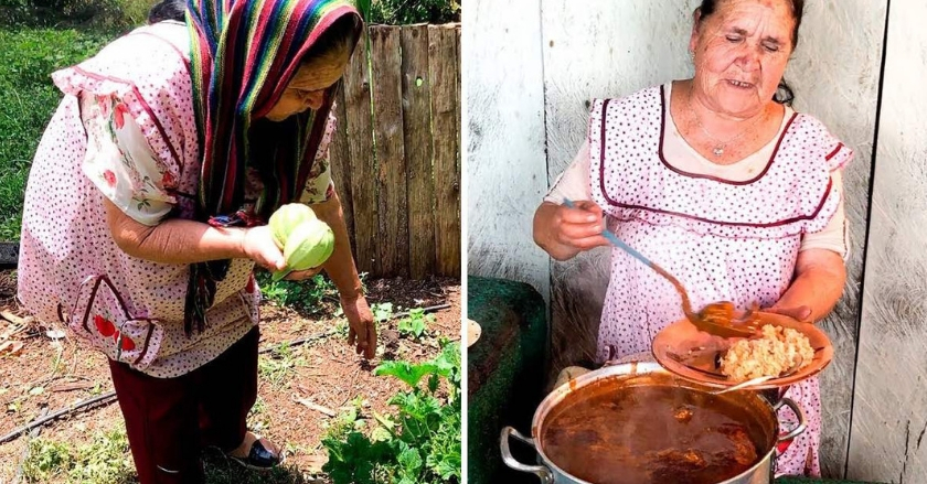 Abuelita mexicana crea canal de YouTube para enseñar recetas caseras. Ya tiene 265 mil suscriptores