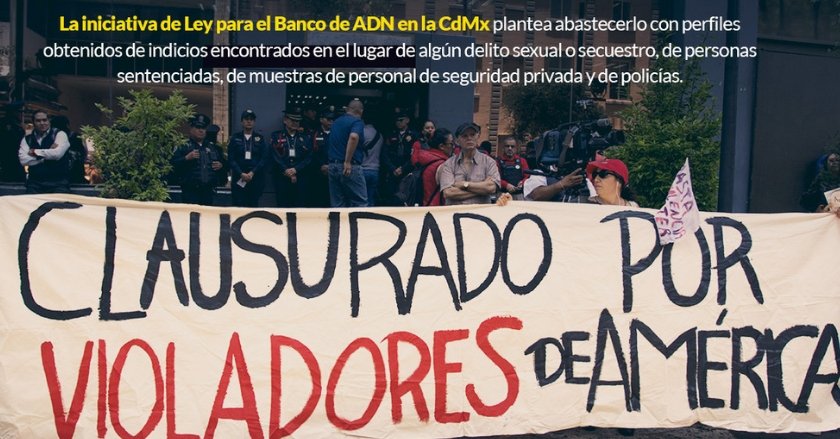 ¿Cómo operaría el banco de ADN en CdMx? Violadores, feminicidas y secuestradores son objetivos