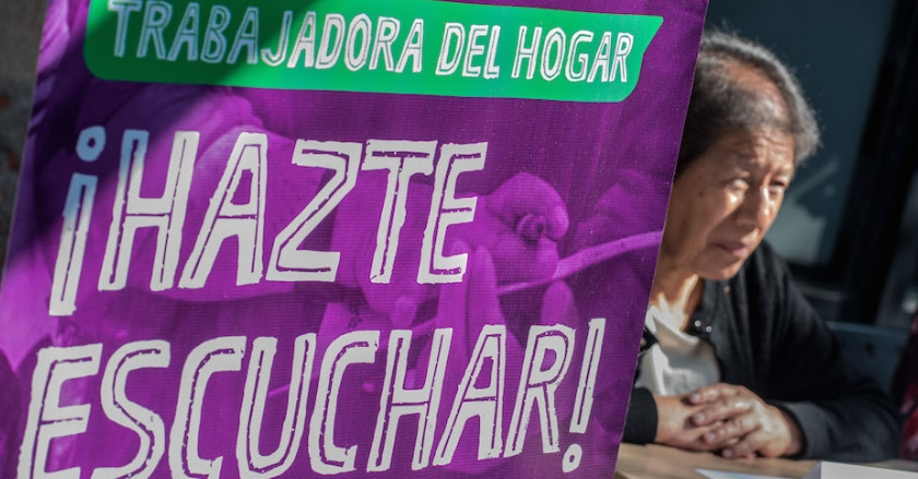 Solo tres de cada mil trabajadoras del hogar se han inscrito al IMSS