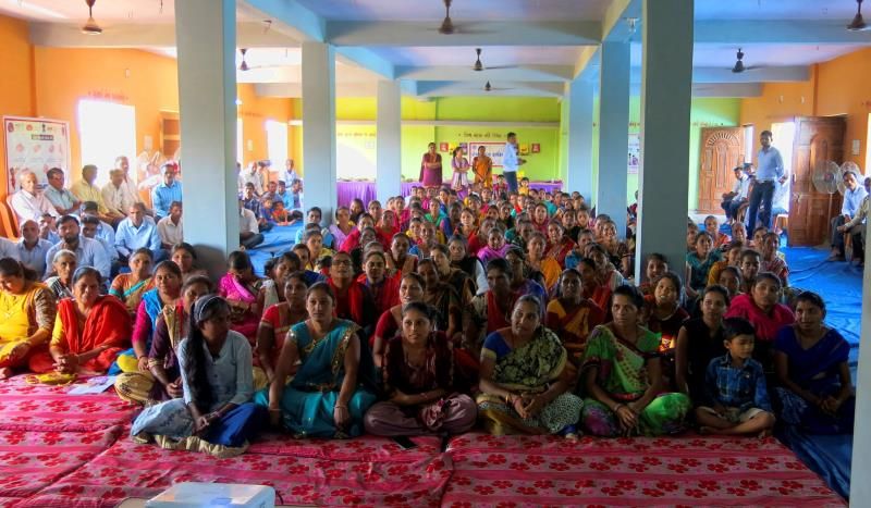 Las mujeres rurales rompen el ciclo de la desnutrición infantil en la India
