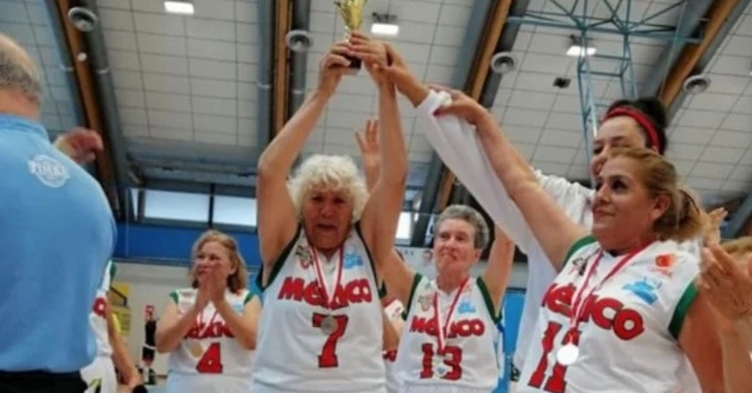 Abuelitas mexicanas ganan Mundial de Basquetbol en Finlandia