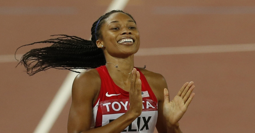 Allyson Felix ha roto el récord de medallas de Usain Bolt (y lo ha hecho 10 meses después de dar a luz)
