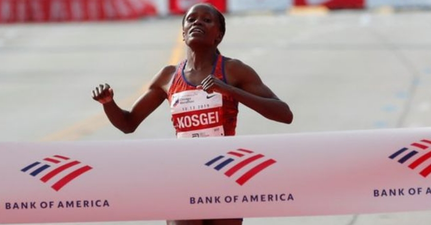 Brigid Kosgei aplasta el récord mundial de la maratón femenina