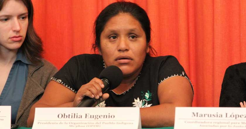 Obtilia Eugenio Manuel recibirá Premio Nacional de Derechos Humanos 2019