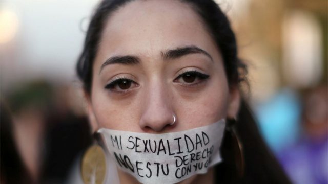 Por cada delito sexual contra hombres, hay 11 contra mujeres