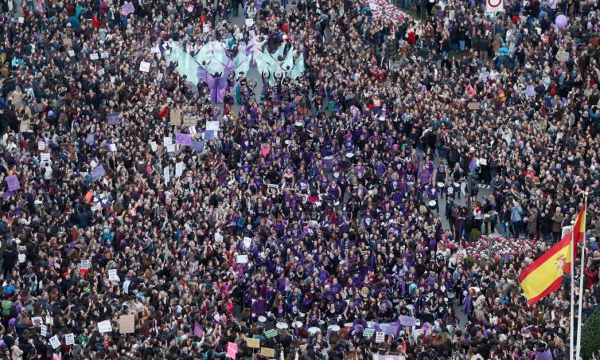 #8M en España: “más miedo al patriarcado que al coronavirus”
