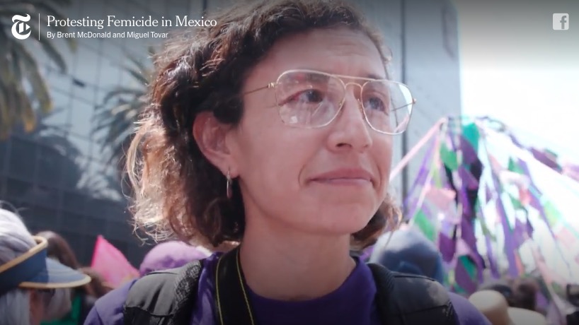 Las mujeres de México toman las calles para protestar contra la violencia