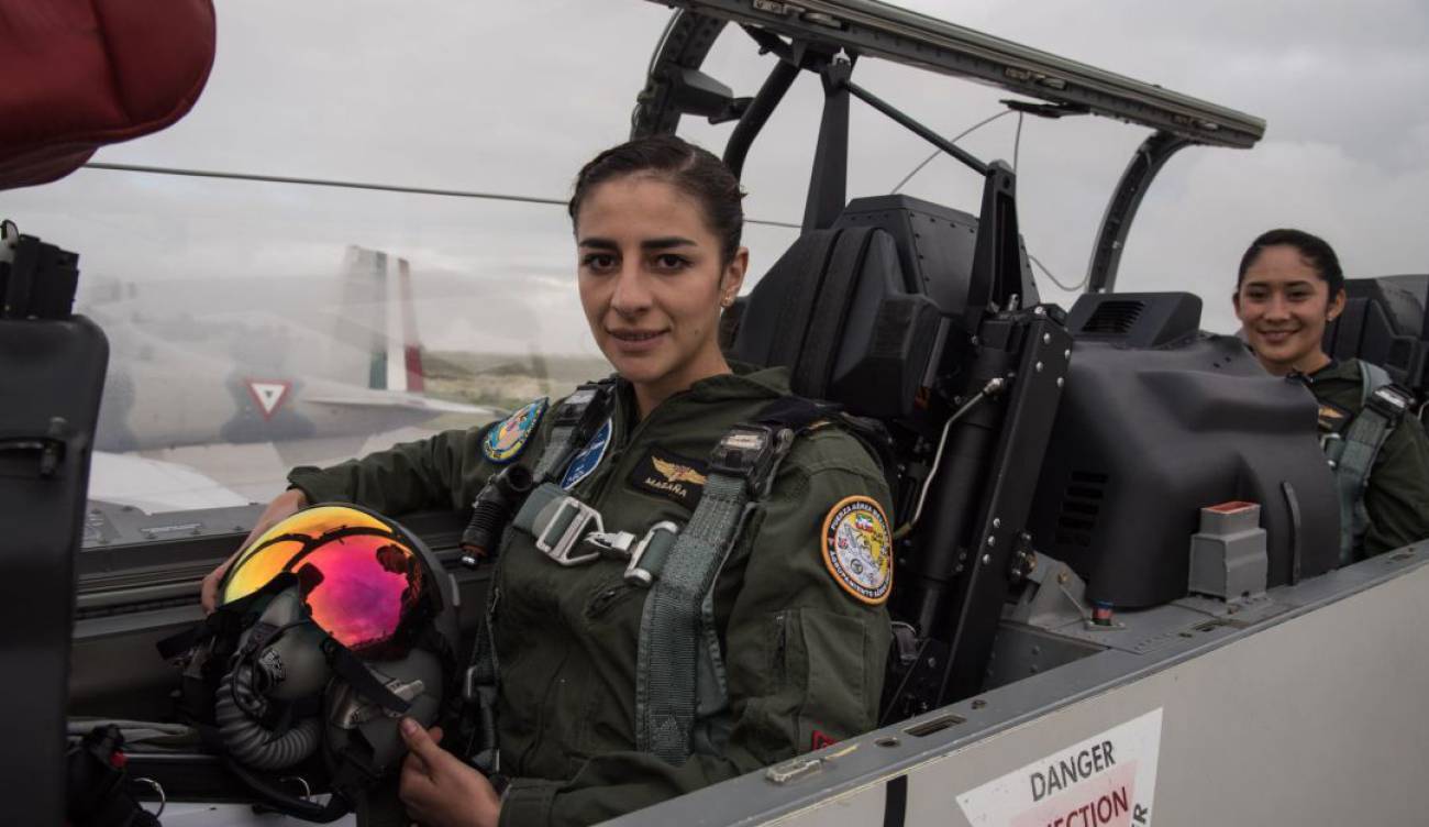 Ellas son las mujeres que pilotean en la Fuerza Aérea en cielo mexicano