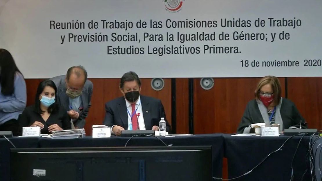 Senadores aprueban en comisiones el decreto para igualdad salarial entre mujeres y hombres