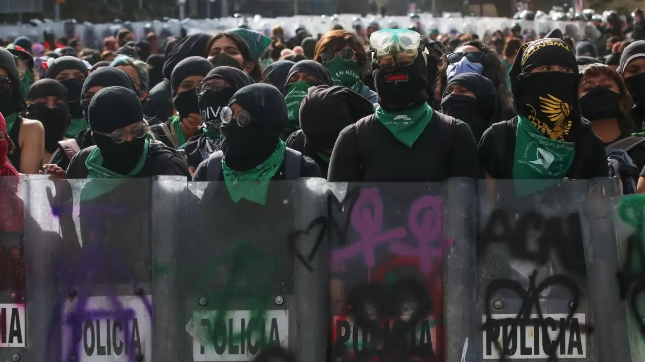 El recorrido de la lucha feminista en México durante el 2020