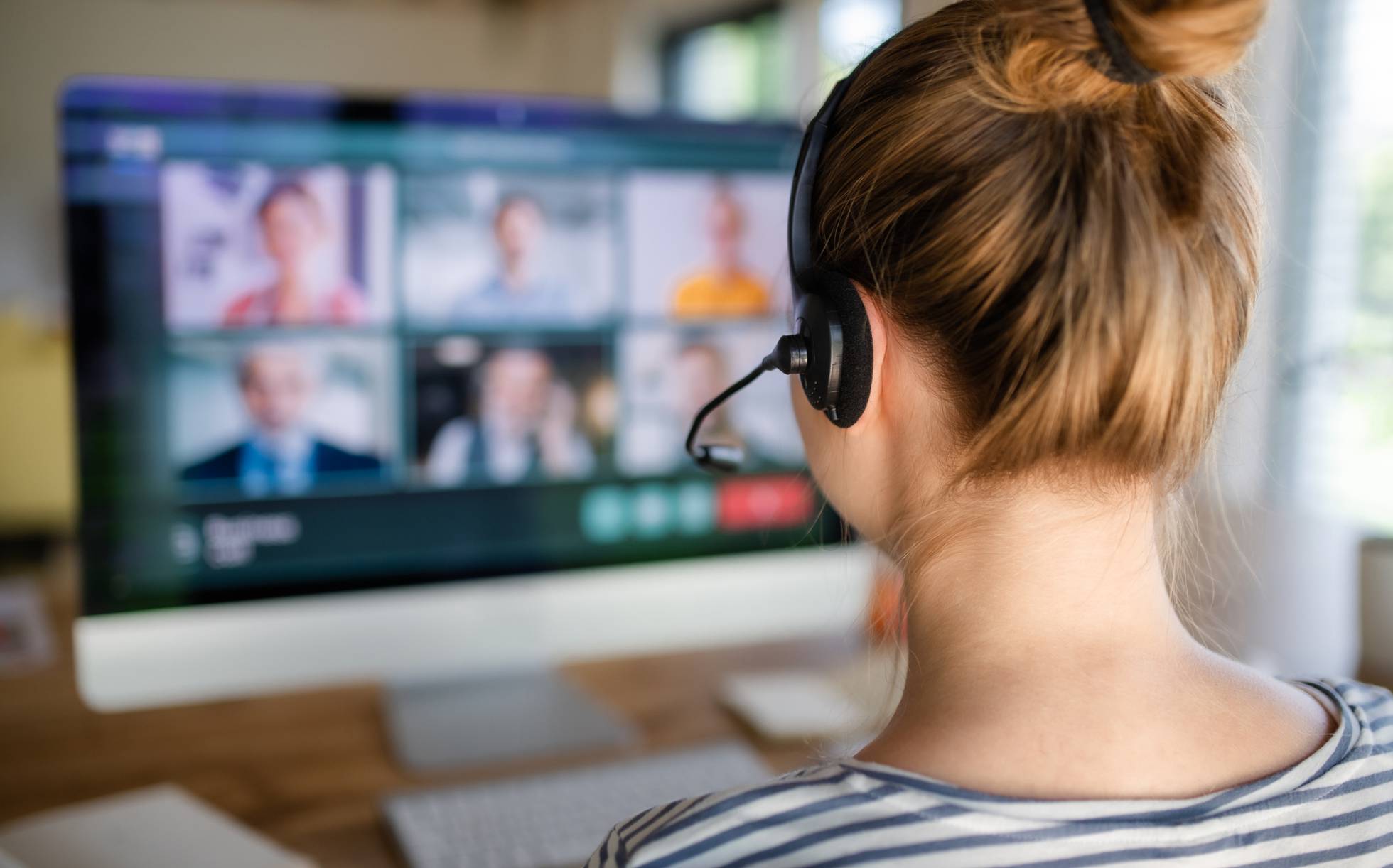 Las reuniones por videollamada perpetúan las dificultades de las mujeres para ser escuchadas