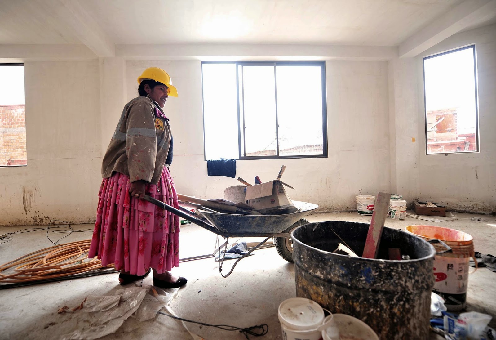 Mujeres Albañiles rompiendo prejuicios machistas