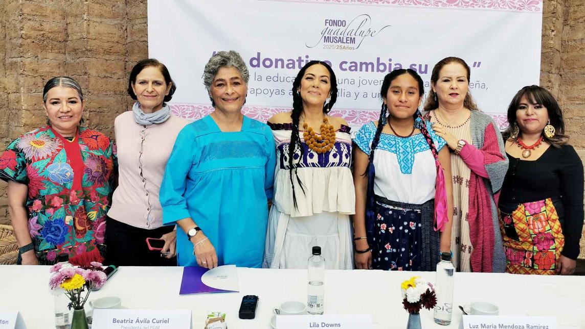 Arranca campaña “Sí a la educación de las mujeres» que promueve el Fondo Guadalupe Musalem