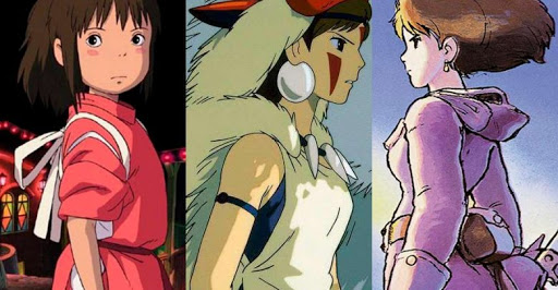 Personajes femeninos fuertes: una elocuente elección narrativa de Hayao Miyazaki