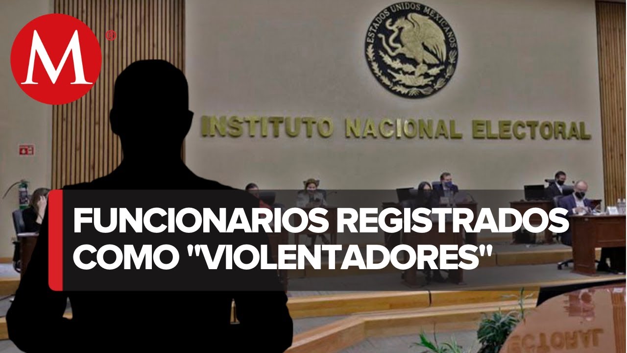 Registran a 19 en lista nacional del INE de violentadores de mujeres