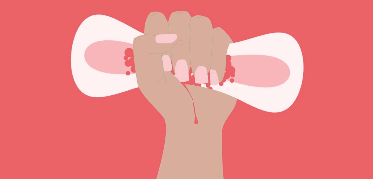 Mujeres unidas por la libertad y por una menstruación digna