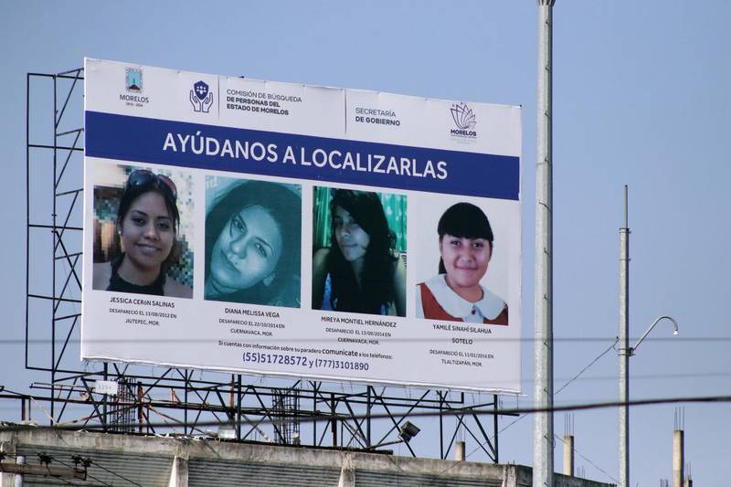 Mujeres representan el 24.8% de las personas desaparecidas; la mitad de ellas son niñas y adolescentes
