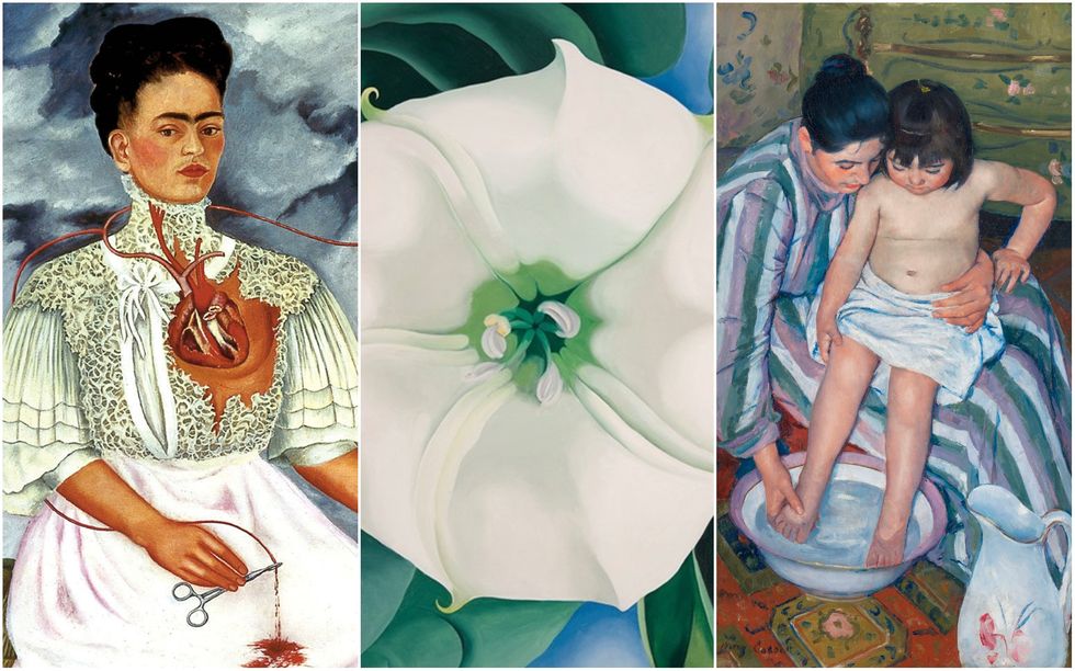 15 cuadros pintados por mujeres que hay que ver una vez en la vida