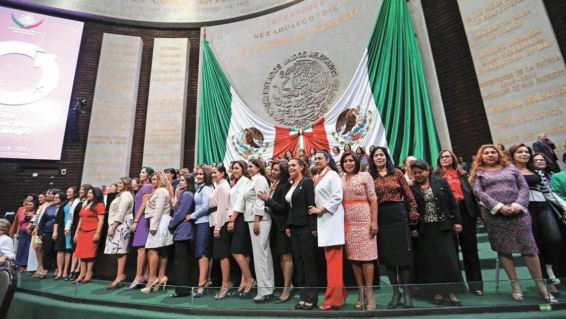 Habrá 246 mujeres en la Cámara de Diputados; 1% más que en 2018