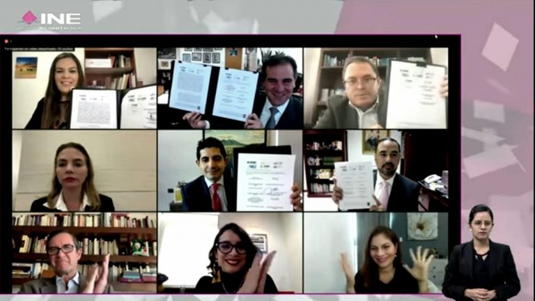 Suscribe INE convenio para prevenir y denunciar la violencia política contra las mujeres en razón de género