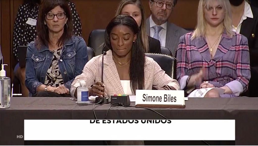 Simone Biles, en el Senado: «Culpo a Larry Nassar, pero también al sistema que permitió y perpetró sus abusos»