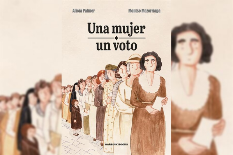 El cómic “Un voto, una mujer”, un homenaje al sufragismo femenino, el sindicalismo y la sororidad