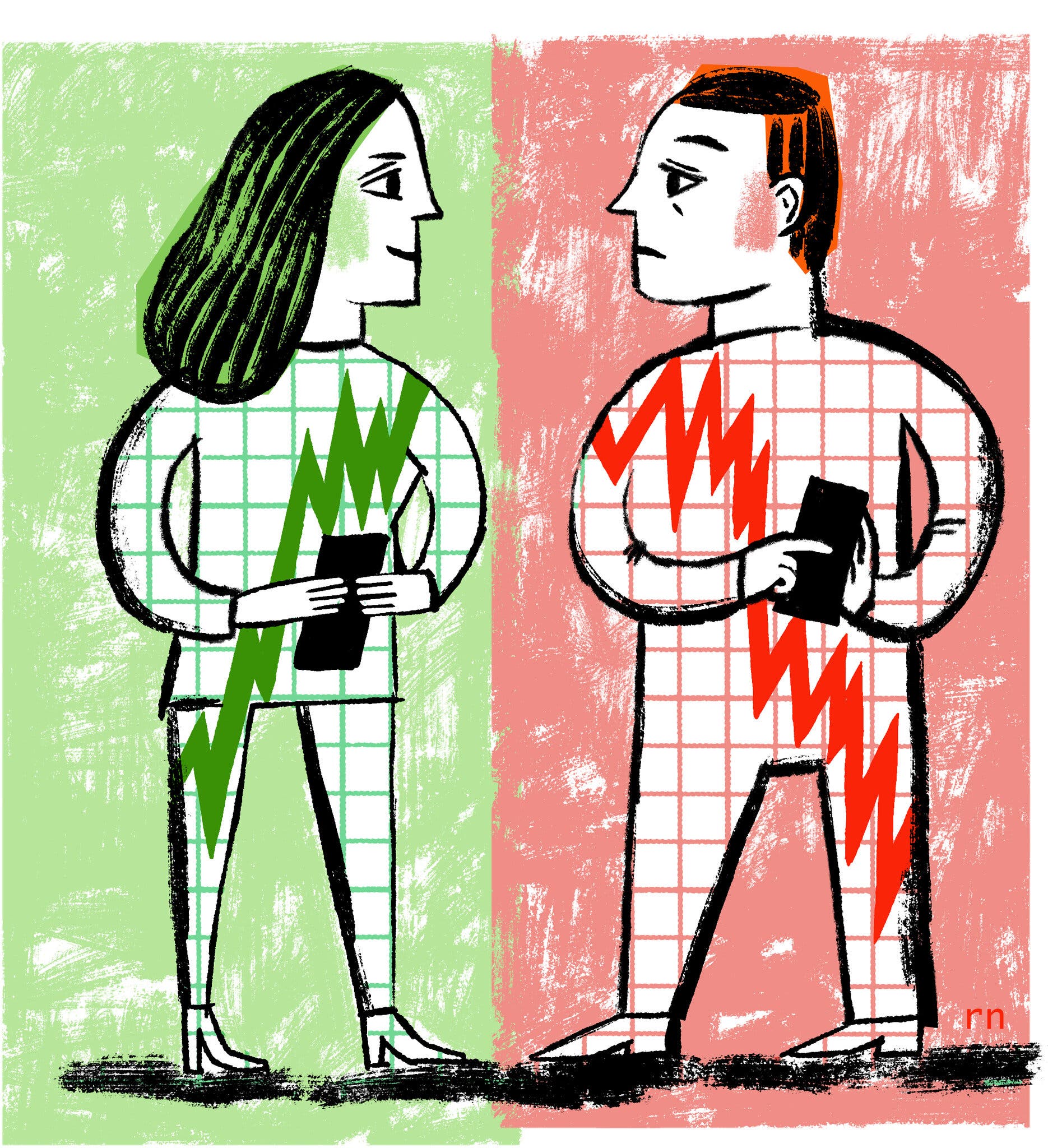 Las mujeres tal vez sean mejores al invertir que los hombres