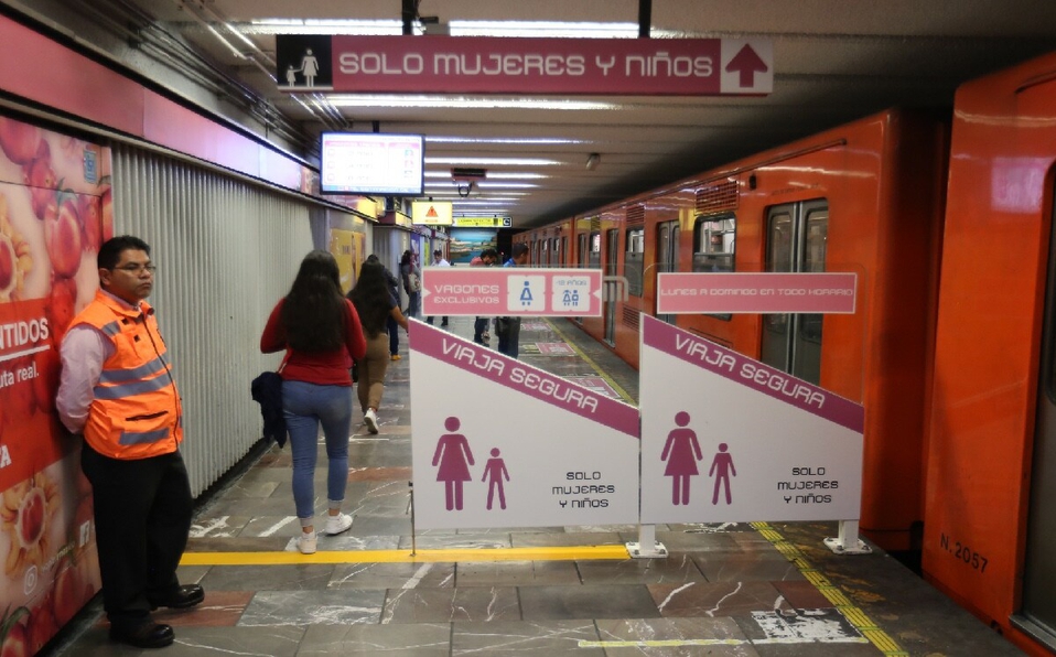 En CdMx, al menos 800 mujeres víctimas de agresiones en Metro; sólo el 1.5 % denuncia: ONU