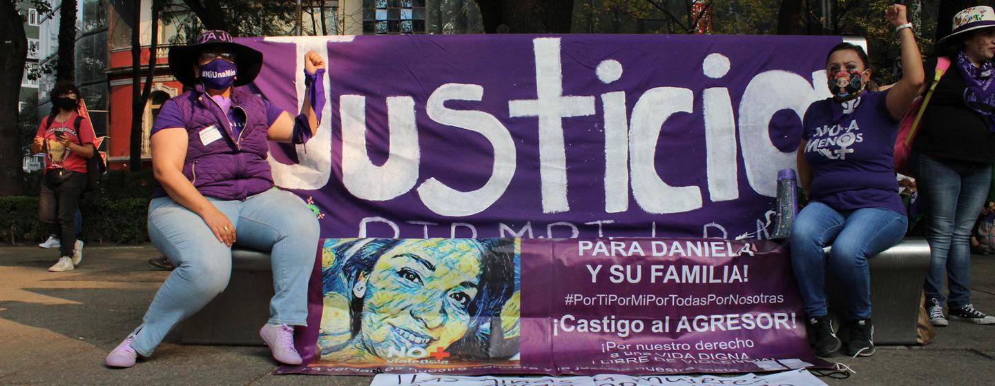 Las mujeres en México piden el fin de la violencia: ¡Ya!