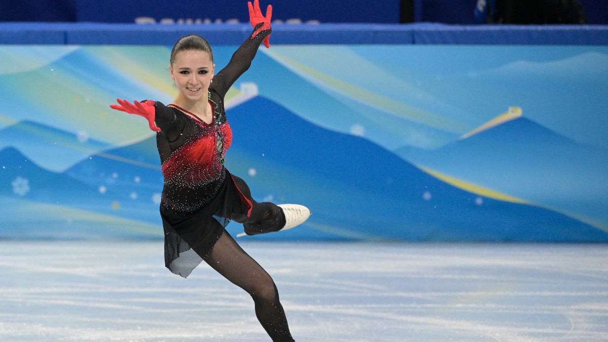 El salto para la historia de Kamila Valieva