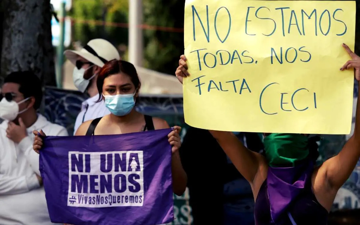 Desplegado: Más de mil mujeres exigen justicia para Cecilia Monzón
