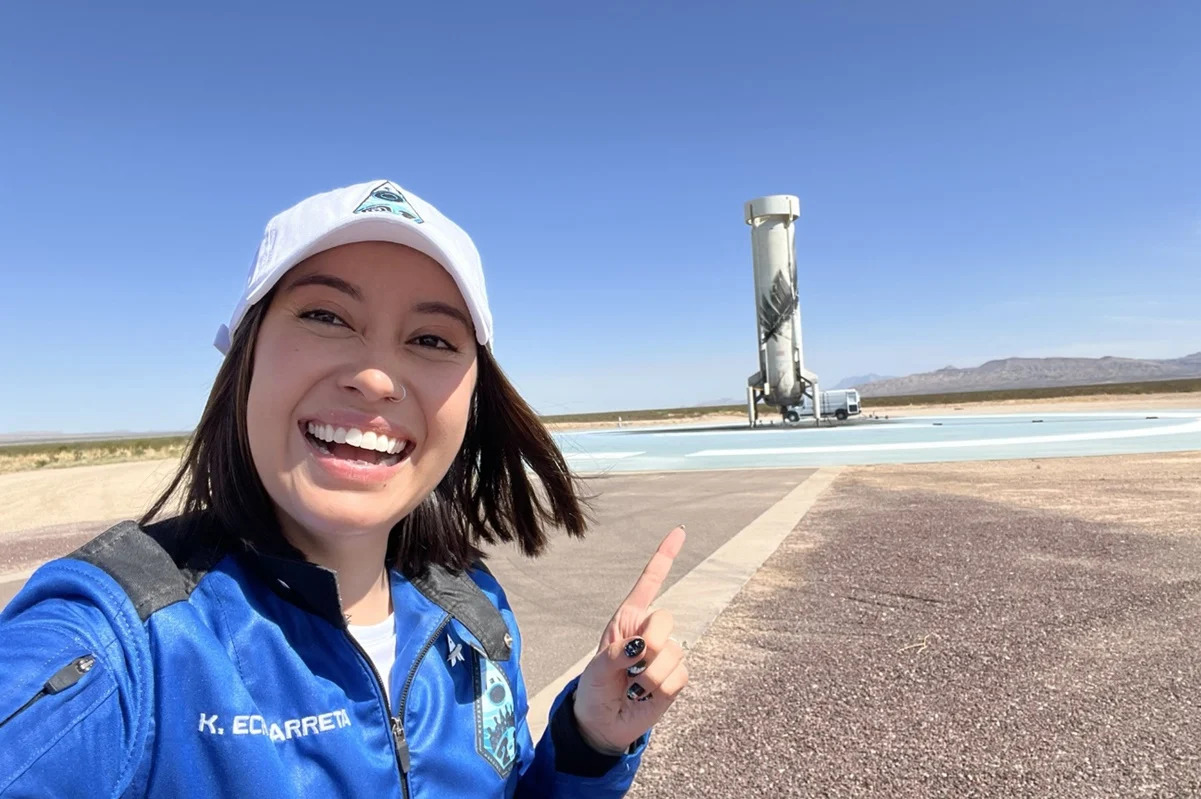 De cruzar las barreras entre México y EU, Katya Echazarreta conquista la frontera espacial
