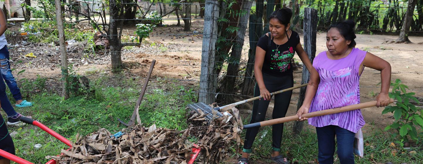 Jardines comunitarios, un lugar donde las mujeres indígenas de Venezuela pueden sentirse seguras