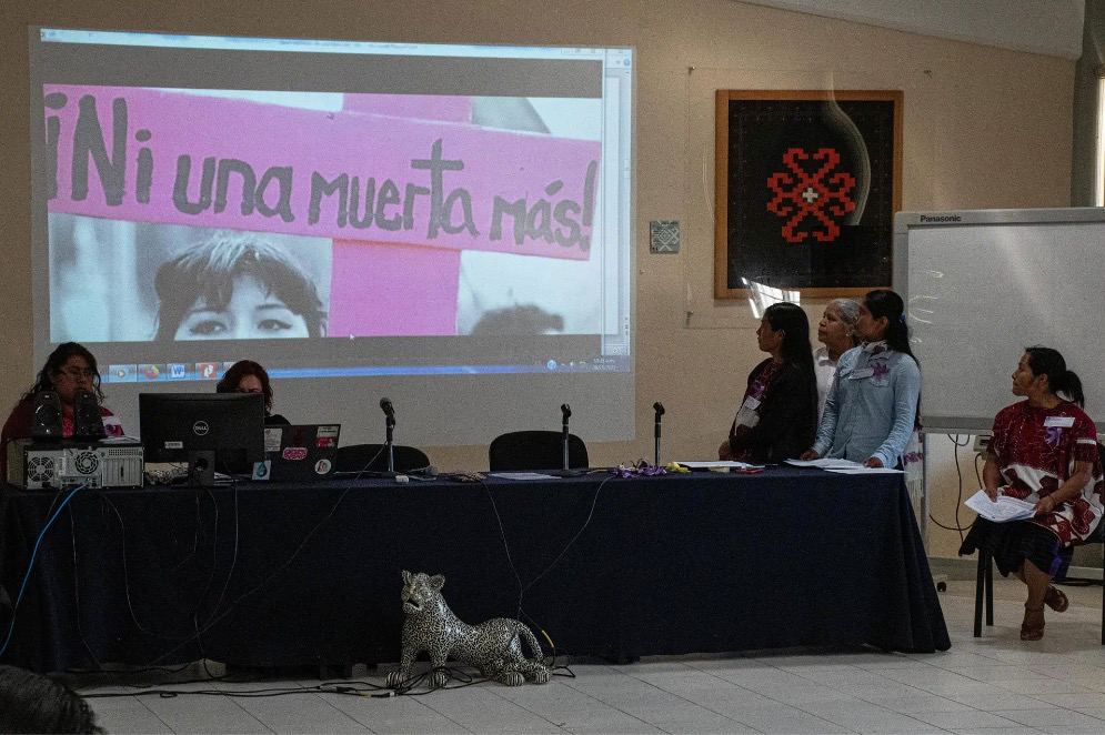Celebran en Chiapas primer encuentro de mujeres indígenas desplazadas