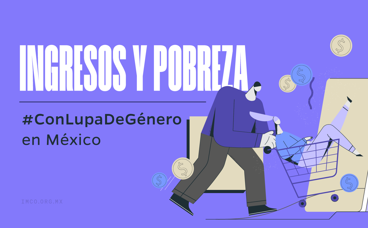 Las mujeres con menor independencia económica según datos de la Enigh